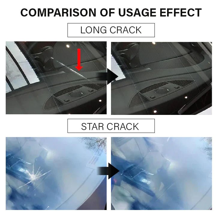 Cartogra™ GlassFix Guard 2026 Windshield CrackRepair Formula - EDC - cartographermarket