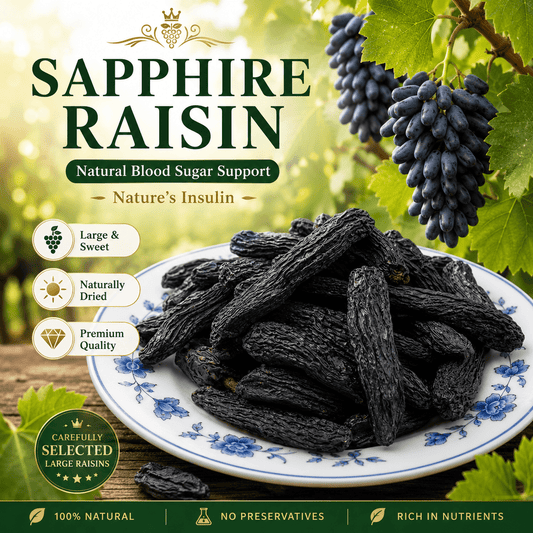 【100% Natural】Turpan Sapphire Raisins Turpan Blue Raisins-EDC - cartographermarket