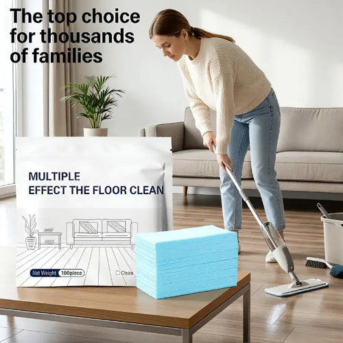 Floor Cleaning Tablets Multi-Surface Cleaner for Hardwood Laminate Tile & RV Walls Antibacterial Deodorization Maintenance-EDC