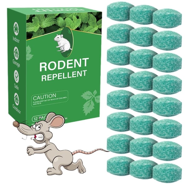 12 Pack Peppermint PestRepellent Balls - Mice RatsSpiders Gone! - EDC1 - cartographermarket