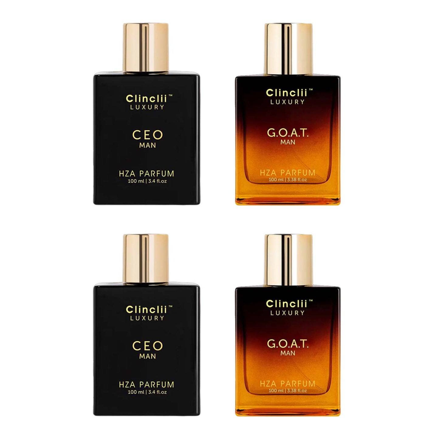 Gentlemen's Fragrance Set withCEO MAN Perfume & G.O.A.TMAN Aroma-EDC