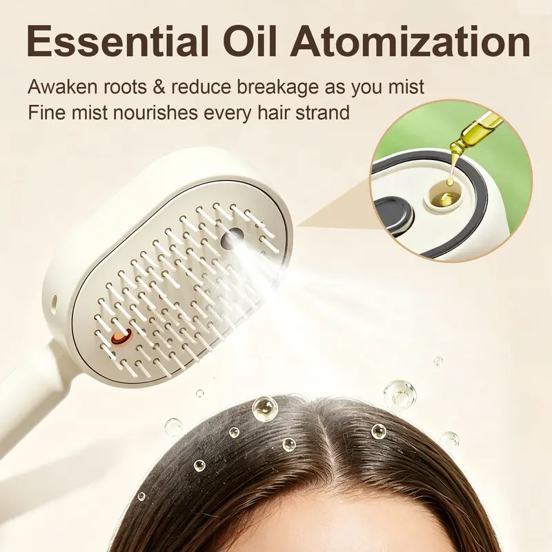 🔥Day Sale 50% OFF🔥Electric Spray Air Cushion Massage Comb-EDC