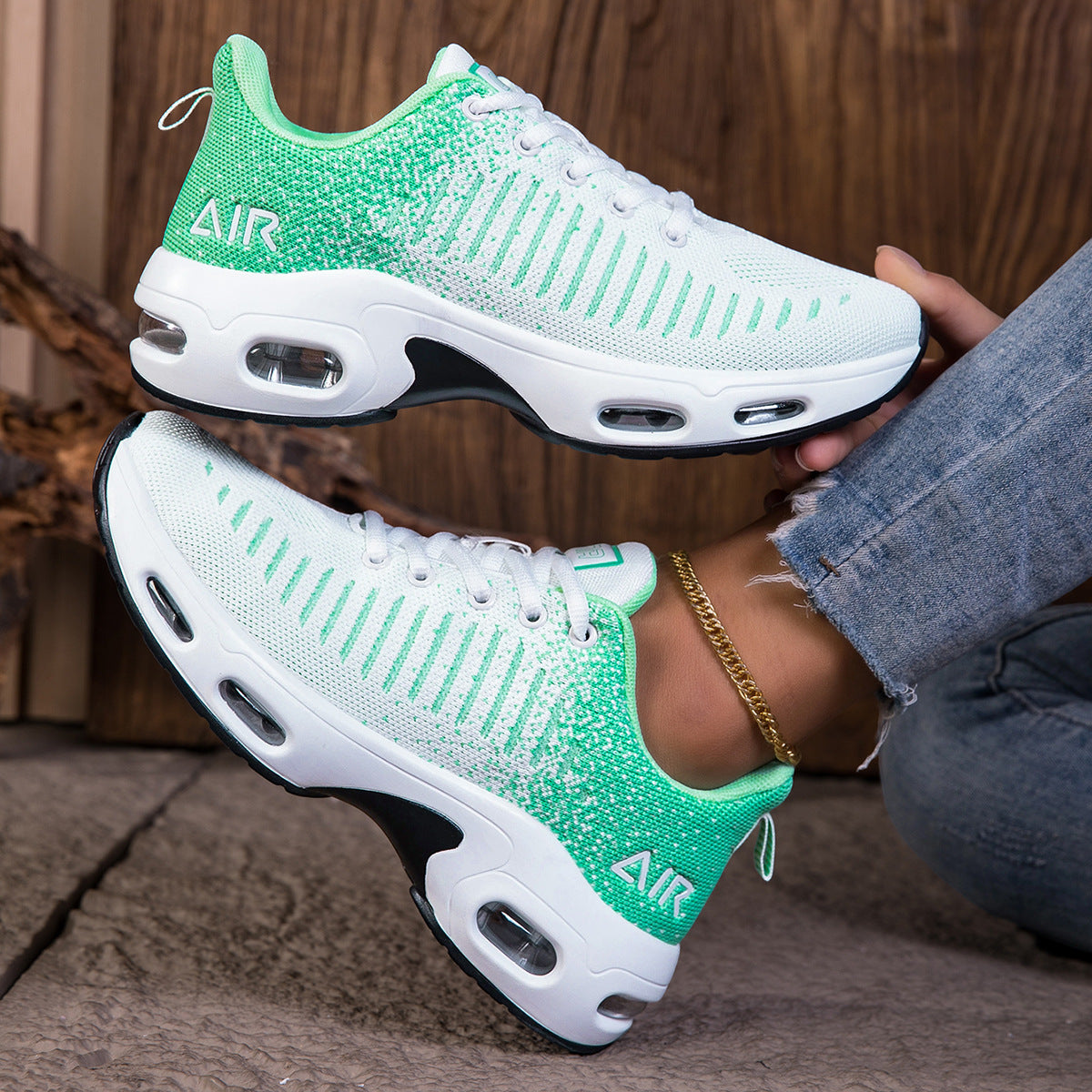 Lightweight Air-Cushioned Trainers: Maximum Comfort for Your Daily Steps-OKN