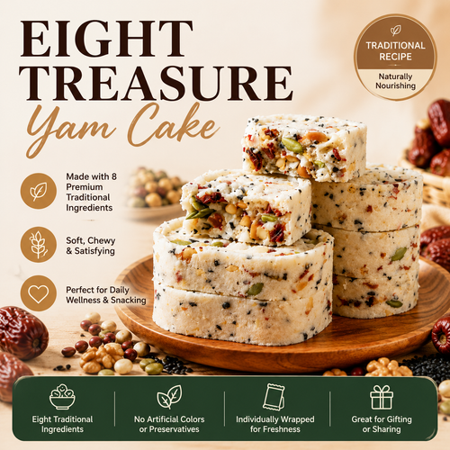 Traditional Eight-Treasure Yam Cake – A Delicious Daily Wellness Snack-OKL