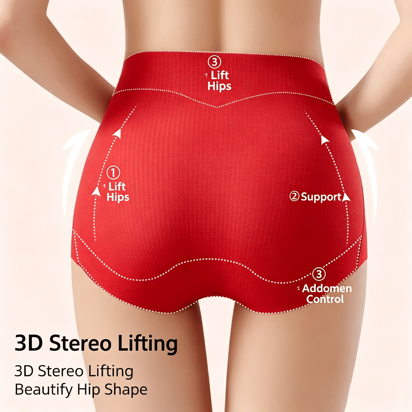 ❄️2026 New Ice Silk High Waist Underwear | Tummy & Hip Lift-SUY - cartographermarket