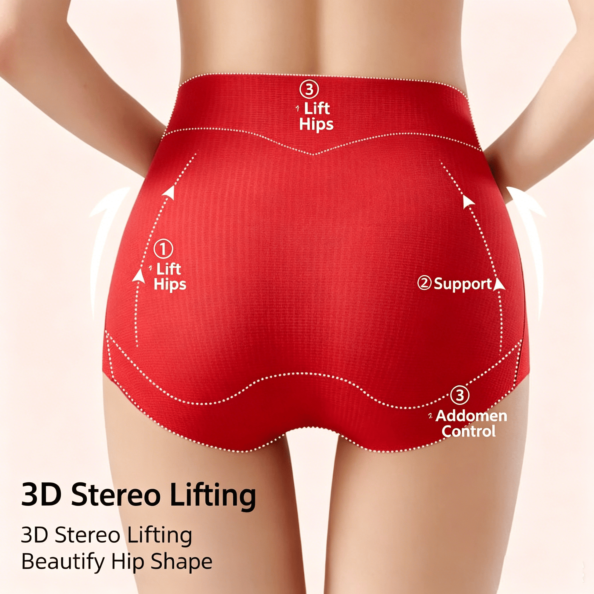❄️2026 New Ice Silk High Waist Underwear | Tummy & Hip Lift-SUY - cartographermarket