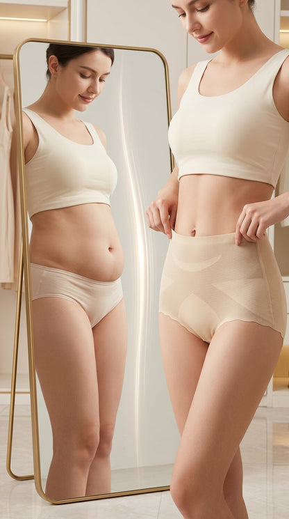 ❄️2026 New Ice Silk High Waist Underwear | Tummy & Hip Lift-SUY - cartographermarket