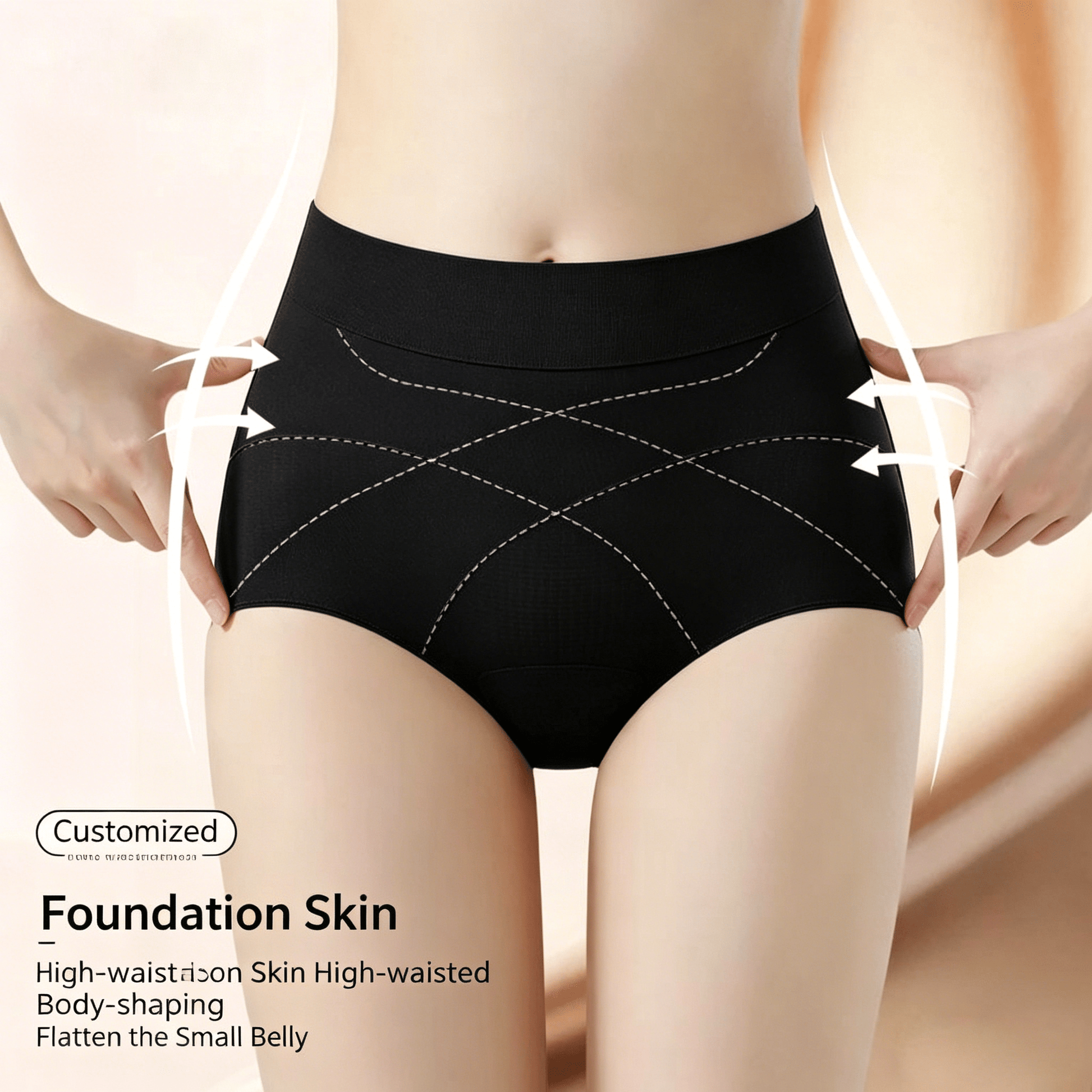 ❄️2026 New Ice Silk High Waist Underwear | Tummy & Hip Lift-SUY - cartographermarket