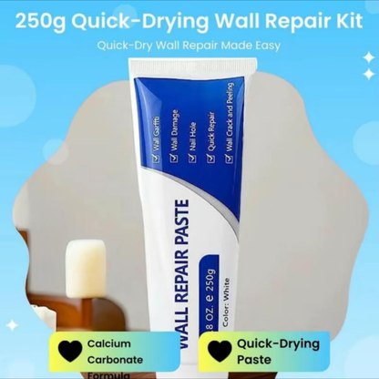 Heavy-Duty Wall Repair Kit  Waterproof Quick-Dry Patch-VIM