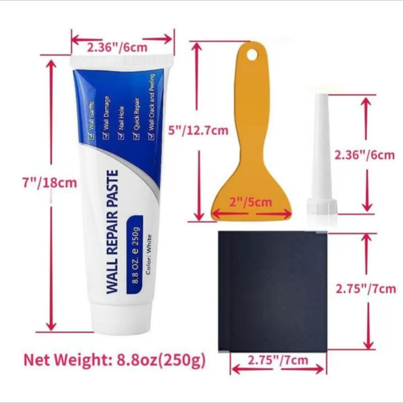 Heavy-Duty Wall Repair Kit  Waterproof Quick-Dry Patch-VIM