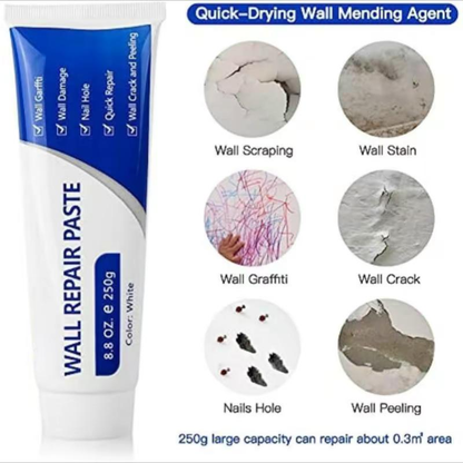 Heavy-Duty Wall Repair Kit  Waterproof Quick-Dry Patch-VIM