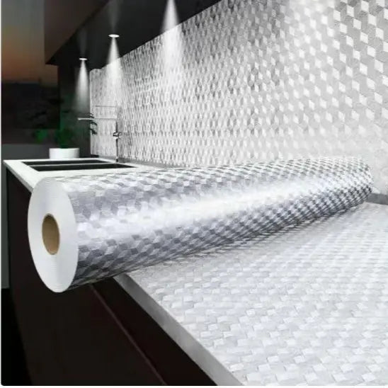 Peel and Stick Wallpaper, Waterproof Contact Paper for Kitchen Countertops Cabinets-EDC