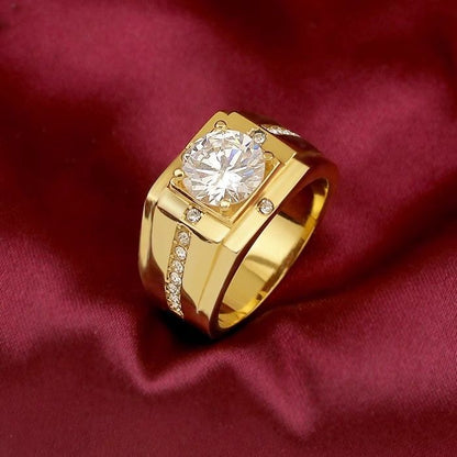 🔥🎉Luxury Geometric Moissanite Ring🎁 for Anniversary & Father's Day-OKN