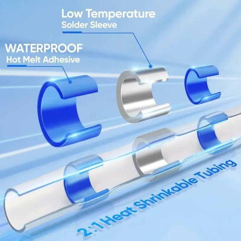 300PCS Haisstronica SolderSeal Wire Connectors-EDC - cartographermarket