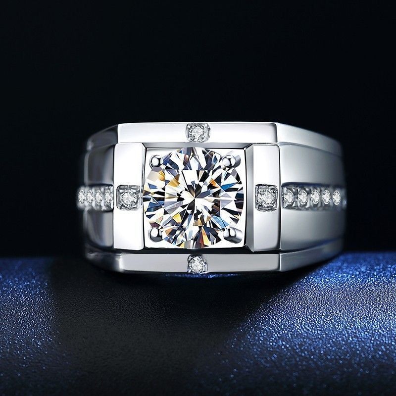 🔥🎉Luxury Geometric Moissanite Ring🎁 for Anniversary & Father's Day-OKN