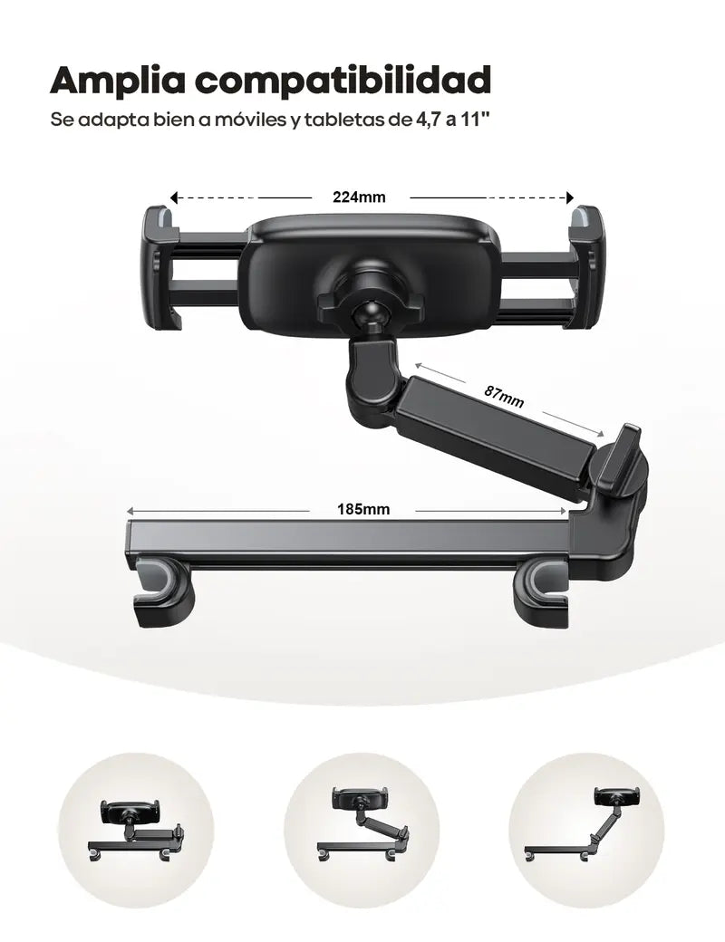 Lamicall Car Headrest Tablet & Phone Mount-EDC