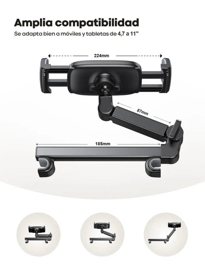 Lamicall Car Headrest Tablet & Phone Mount-EDC