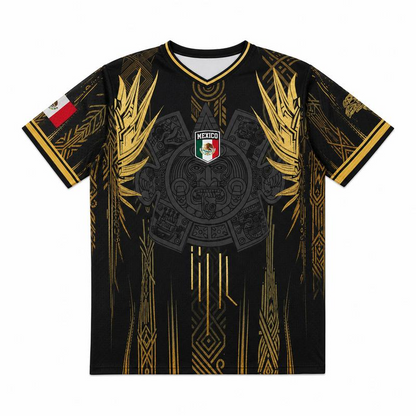Men's Mexican Aztec Soccer Top - Mexico 2026 Jersey-EDC