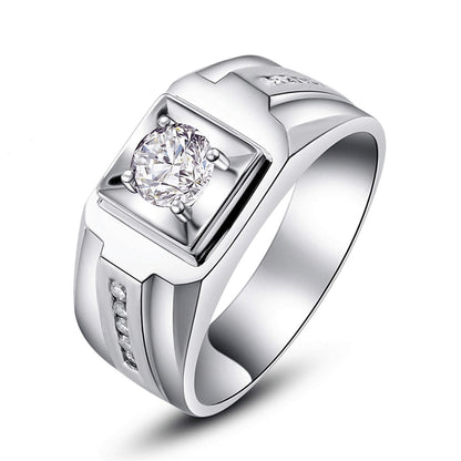 🔥🎉Luxury Geometric Moissanite Ring🎁 for Anniversary & Father's Day-OKN