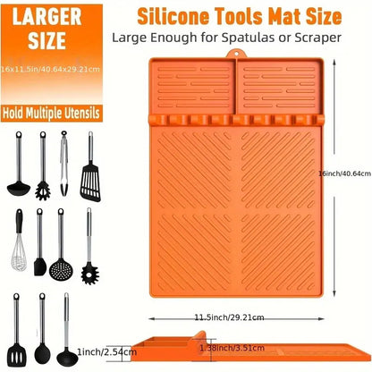 Silicone Grill Mat Compatible with Blackstone Griddle-EDC