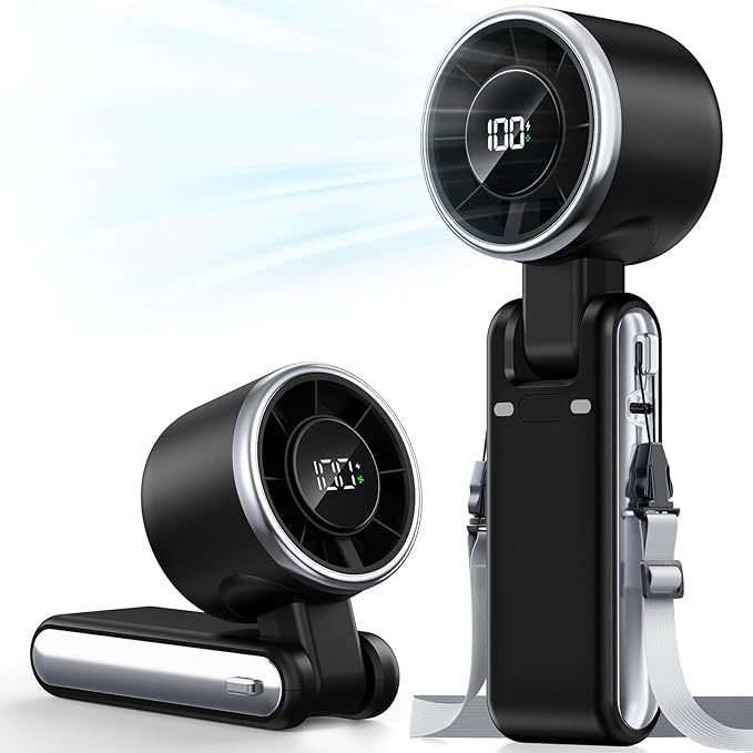Black Foldable Vacuum Magnetic Phone Holder