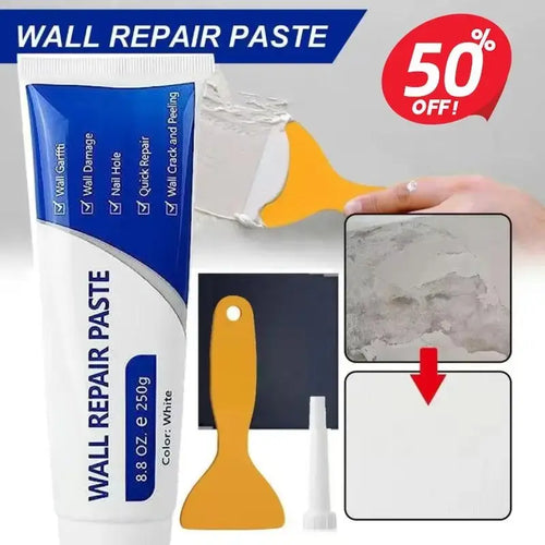 Heavy-Duty Wall Repair Kit  Waterproof Quick-Dry Patch-VIM