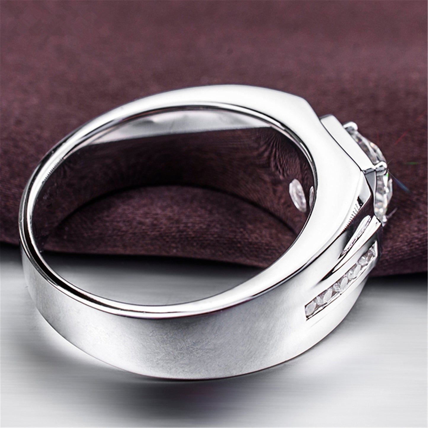🔥🎉Luxury Geometric Moissanite Ring🎁 for Anniversary & Father's Day-OKN