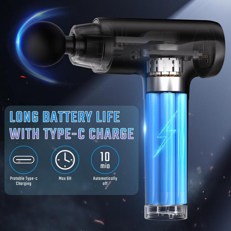 💪Mini Comfort Electric Massage Gun – Handheld Percussion Massager for Everyday Muscle Massage-VIM