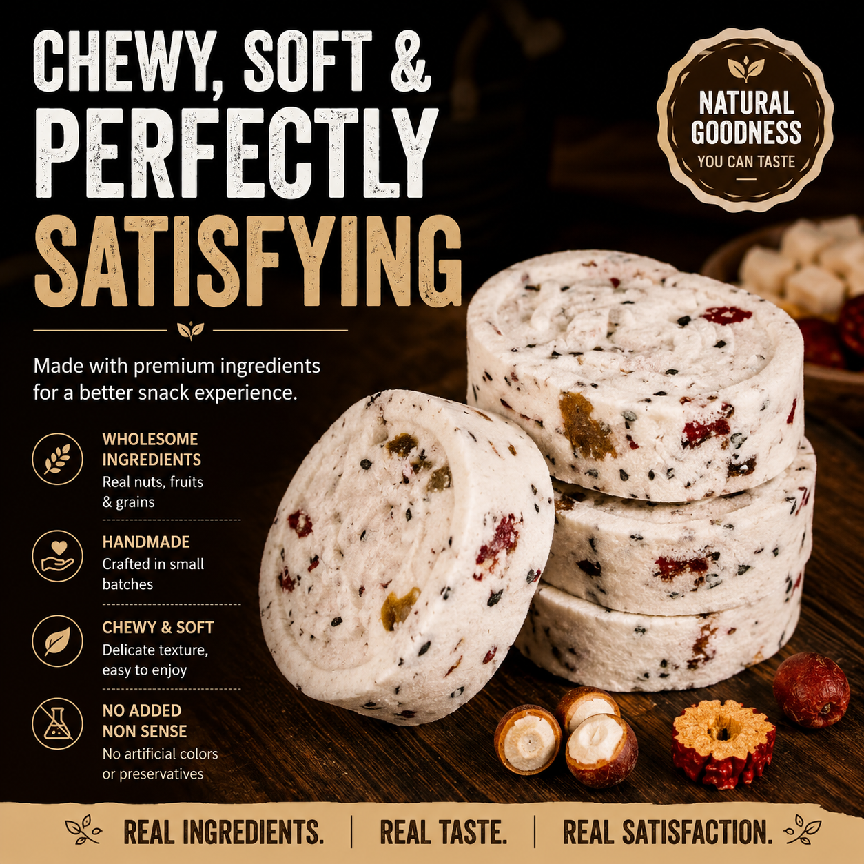 Ancient Recipe, Modern Wellness – Premium Eight Treasure Nut Cake-OKN