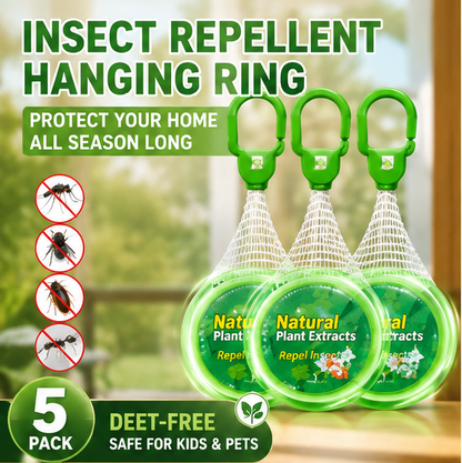 Natural Insect Repellent Rings– Safe Mosquito & Insect Protection for Indoor-EDC