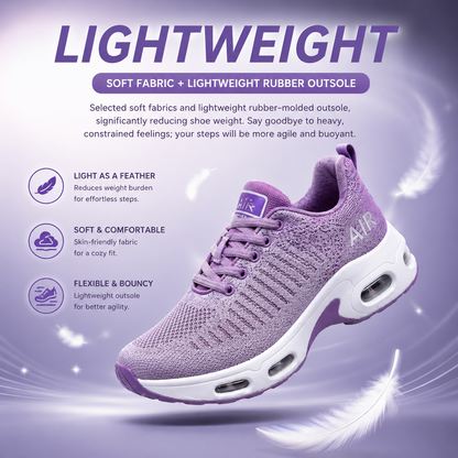 Lightweight Air-Cushioned Trainers: Maximum Comfort for Your Daily Steps-OKN
