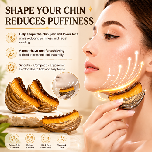 Cotsoco Lymphatic Contour Face Brush for Jawline & Chin Sculpting-EDC