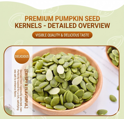 "Premium Roasted Pumpkin Seeds – Crunchy, Healthy, & Perfect for Snacking! 🎃 Limited Time Offer!"-OKN