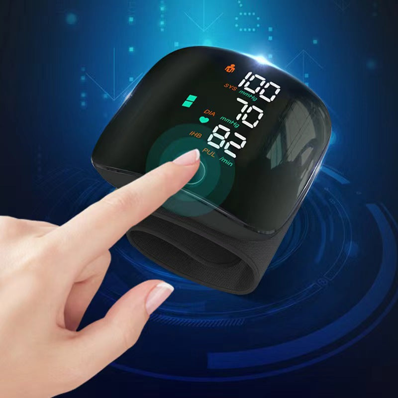 HD LED Display Portable Wrist Blood Pressure Monitor - Perfect Gift for You & Family-SUY