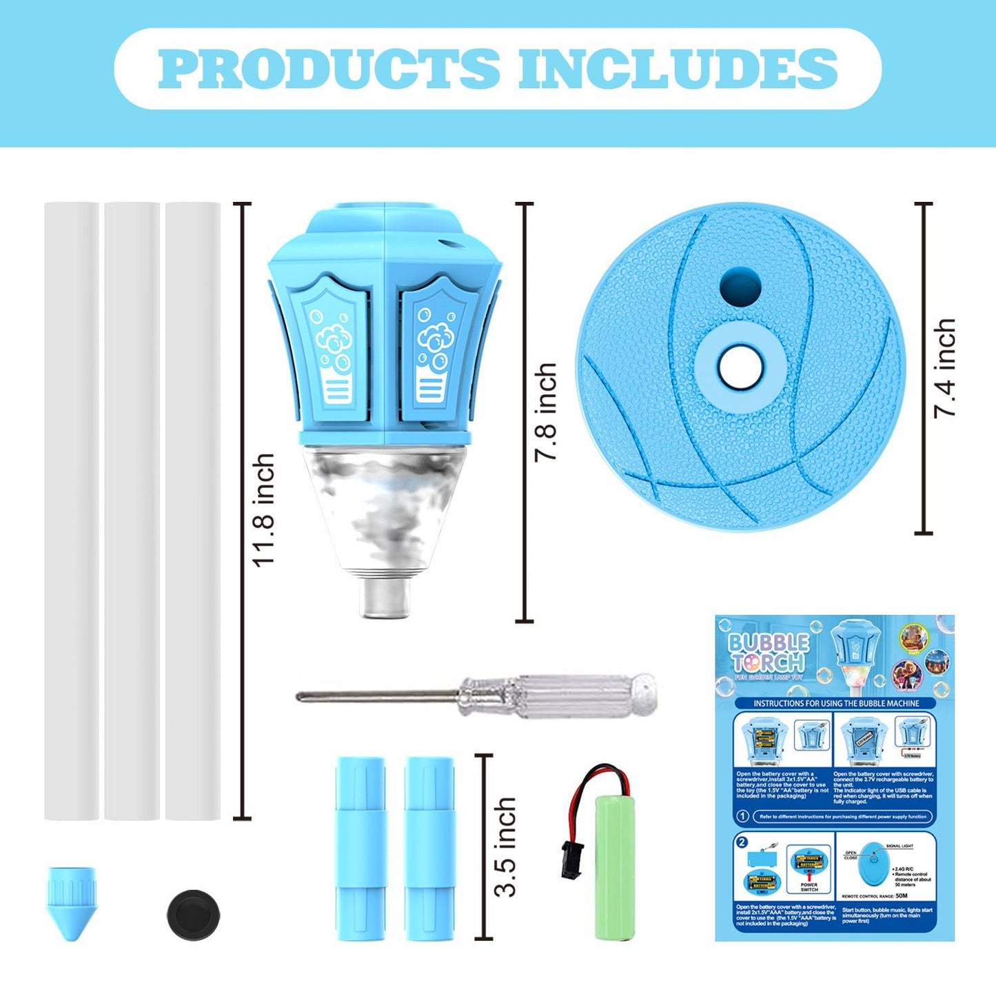 Automatic Light-Up Street Lamp Bubble Machine-SUY - cartographermarket