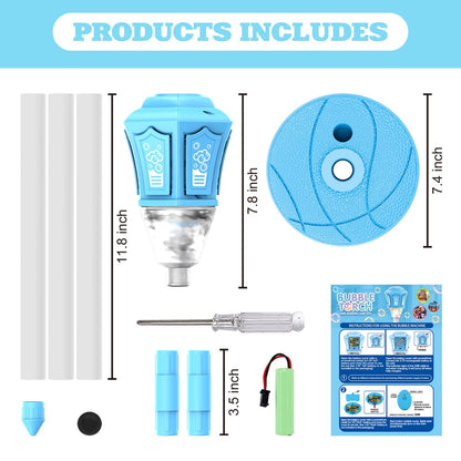 Automatic Light-Up Street Lamp Bubble Machine-SUY - cartographermarket