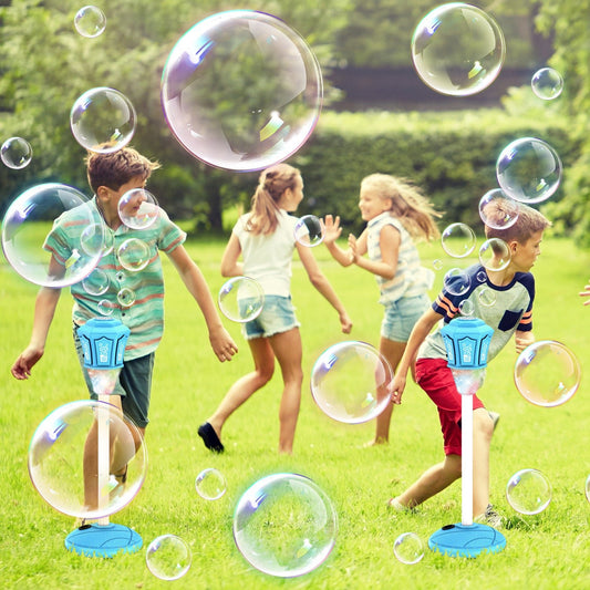 Automatic Light-Up Street Lamp Bubble Machine-SUY - cartographermarket