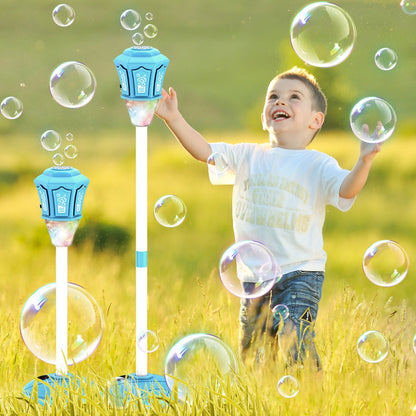 Automatic Light-Up Street Lamp Bubble Machine-SUY - cartographermarket