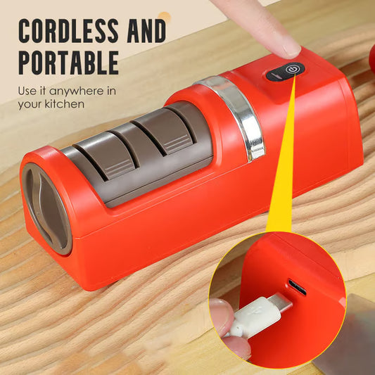 ✨🔥Automatic Kitchen Knife Sharpener🔪-EDC