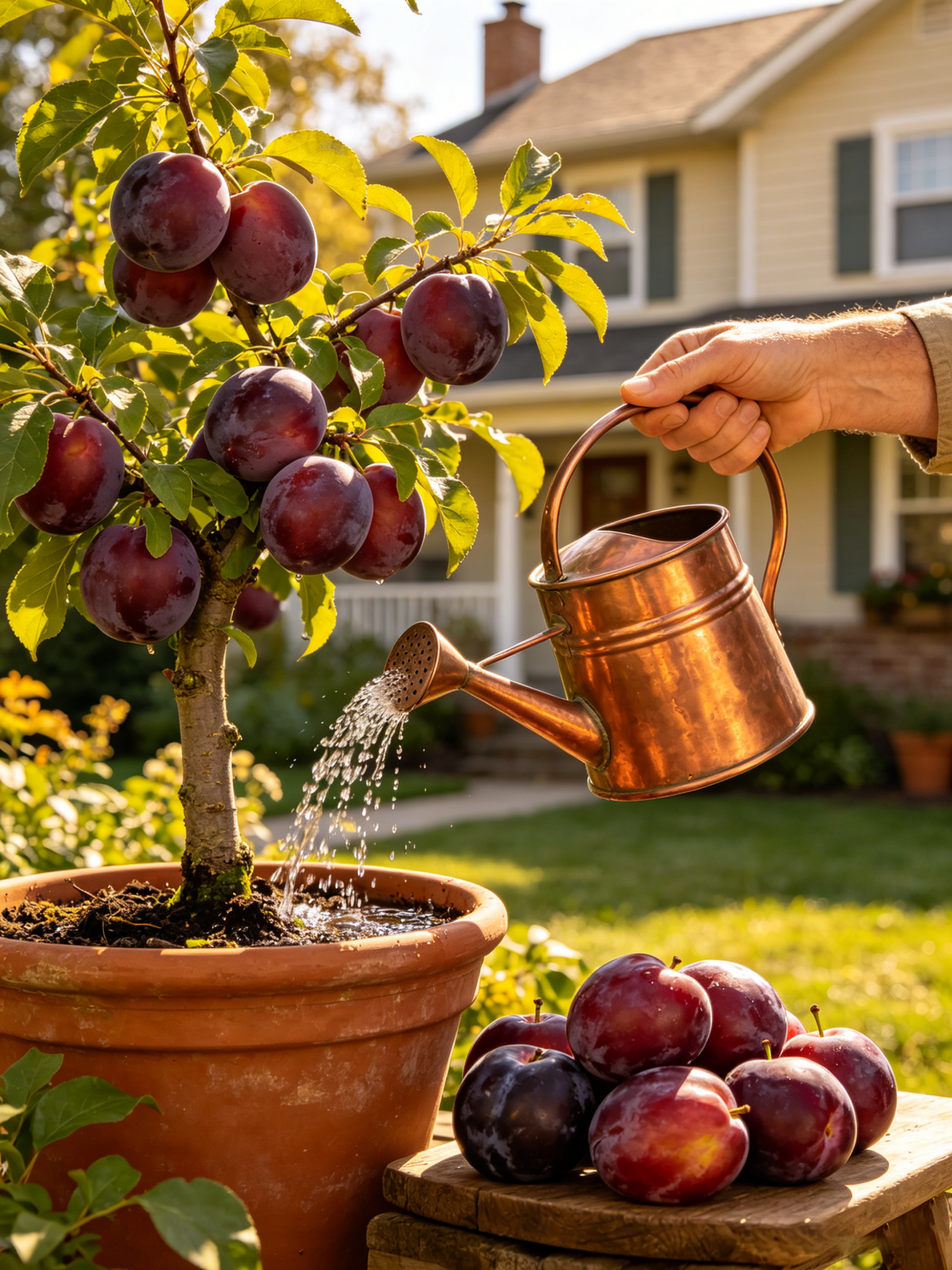 🌱Backyard Plum Tree: Heavy Fruiting, Easy to Grow & Highly Resilient-SUY - cartographermarket