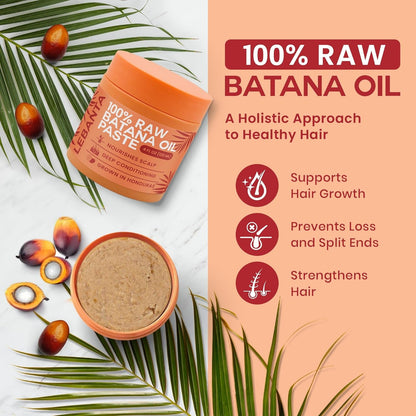 💪 Batana Oil Growth Mask – Repair Damage & Boost Thicker, Healthier Hair 🌟 - EDC - cartographermarket