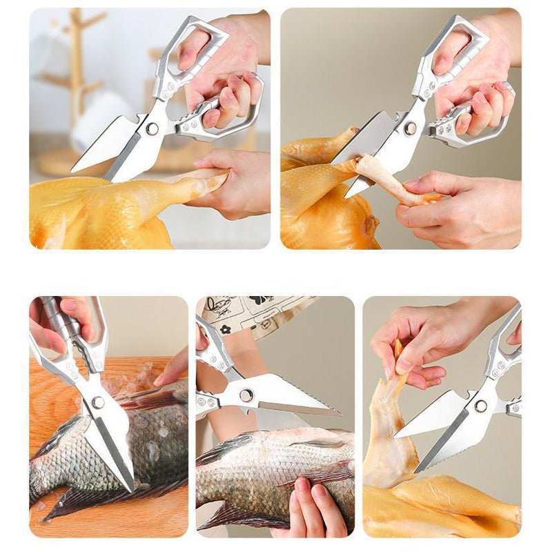 🖤BLACK FRIDAY 50% OFF🔥⏰Multifunctional Heavy-Duty Kitchen Shears✂️🦴-EDC - cartographermarket