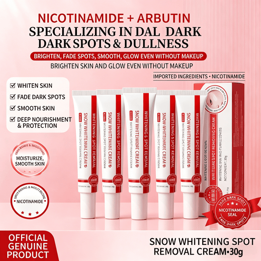 🔥Brightening Snow Whitening Spot Fading Cream with Niacinamide, Whitening and Lightening Spots Ointment, Improves Dullness and Brightens Skin Tone - ￥OKN1 - cartographermarket
