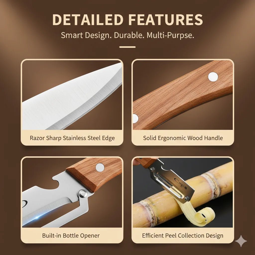 [🔥🔥Buy 1 Get 1 Free(2 Pcs)🔥🔥 ]Peel Faster. Waste Less. Effortlessly. - EDC - cartographermarket
