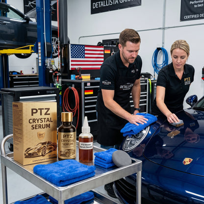 Car Ceramic Coating Kit - Gloss, Scratch & Hydrophobic Protection-SUY - cartographermarket