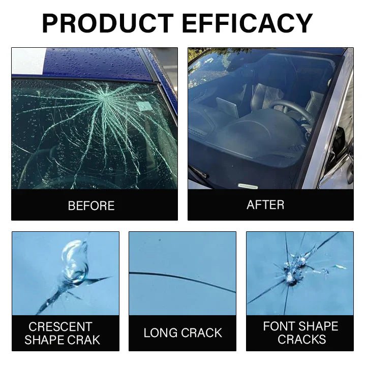 Cartogra™ GlassFix Guard 2026 Windshield CrackRepair Formula - EDC - cartographermarket