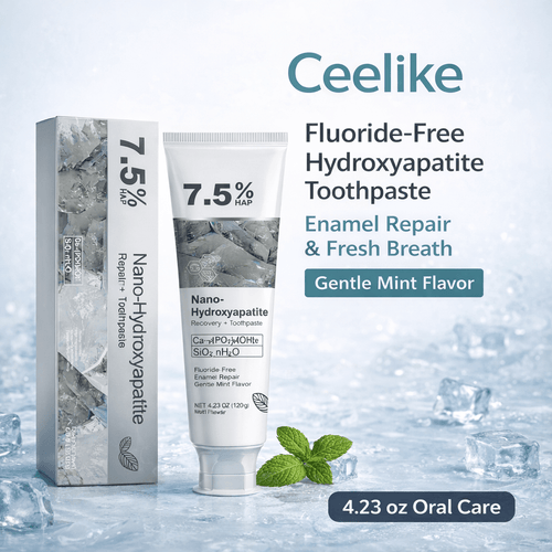 Ceelike Hydroxyapatite Toothpaste 🦷 | Fluoride - Free Enamel Repair ✨ | Fresh Breath ❄️ | Gentle Mint Flavor 🌿 - EDC - cartographermarket