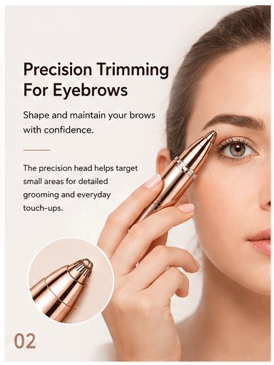 Rechargeable Precision Facial Hair Remover for Women-OKL