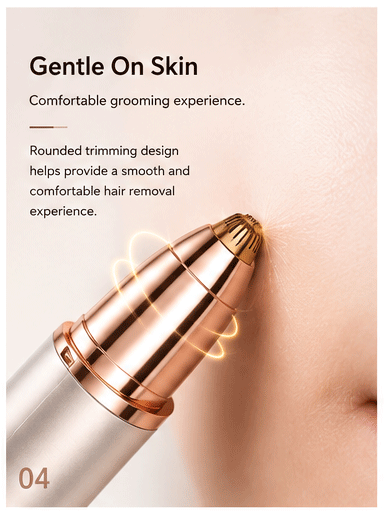 Rechargeable Precision Facial Hair Remover for Women-OKL