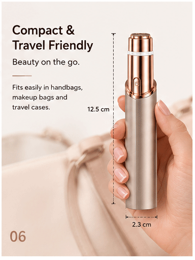 Rechargeable Precision Facial Hair Remover for Women-OKL